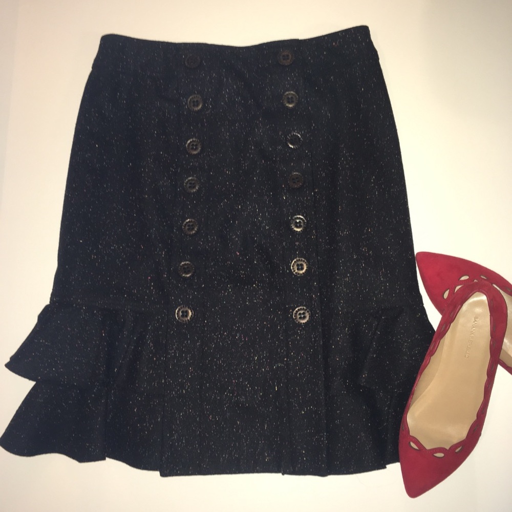 Jana Kos wool pencil skirt